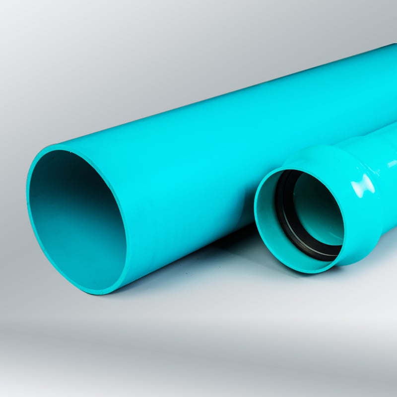 High-performance rigid PVC pipes