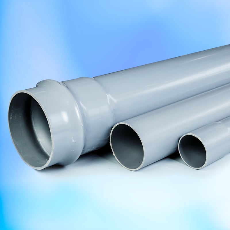 Rigid polyvinyl chloride (PVC-U) water piping