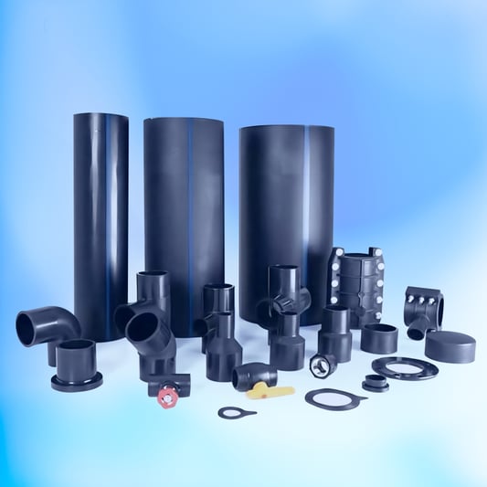 Polyethylene pipes and fittings